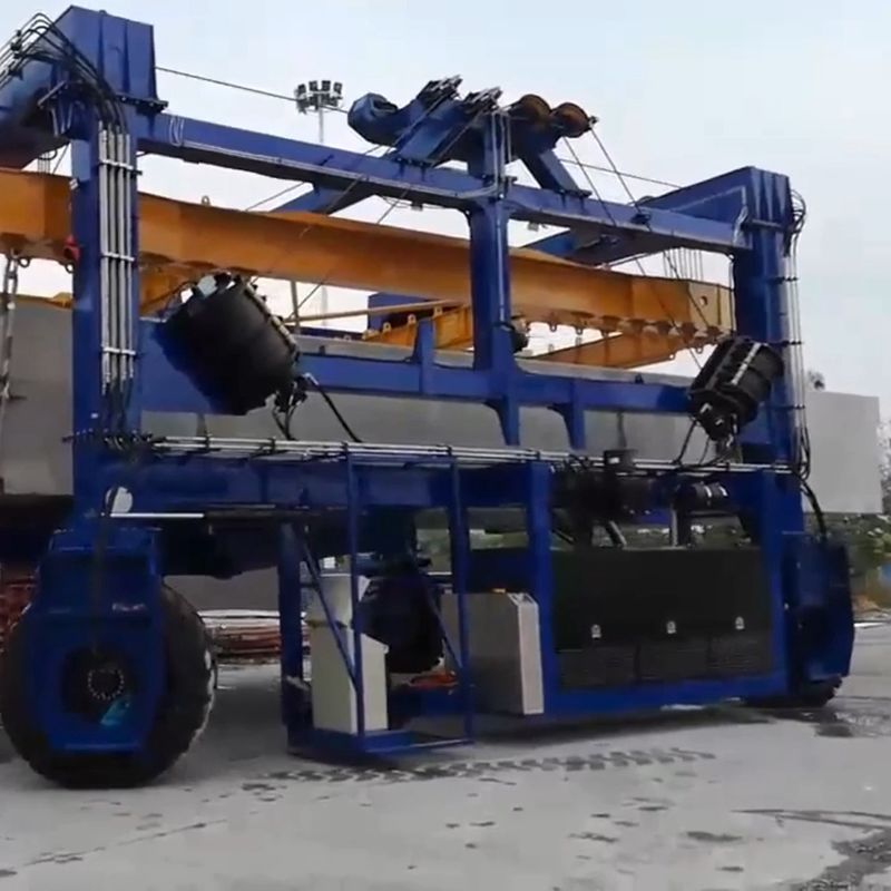 Blue Cargo Mobile Gantry Crane لمنتجات البناء الخرسانية مسبقة الصنع